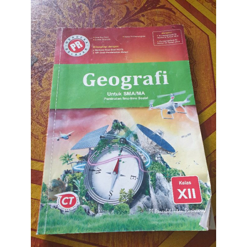 Geografi Untuk SMA Kelas XII