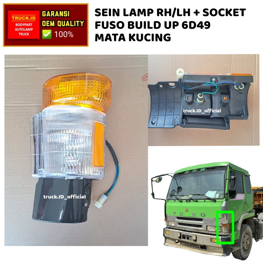 LAMPU SEN DEPAN RETING FUSO BUILD UP 6D22 6D40 RH/LH