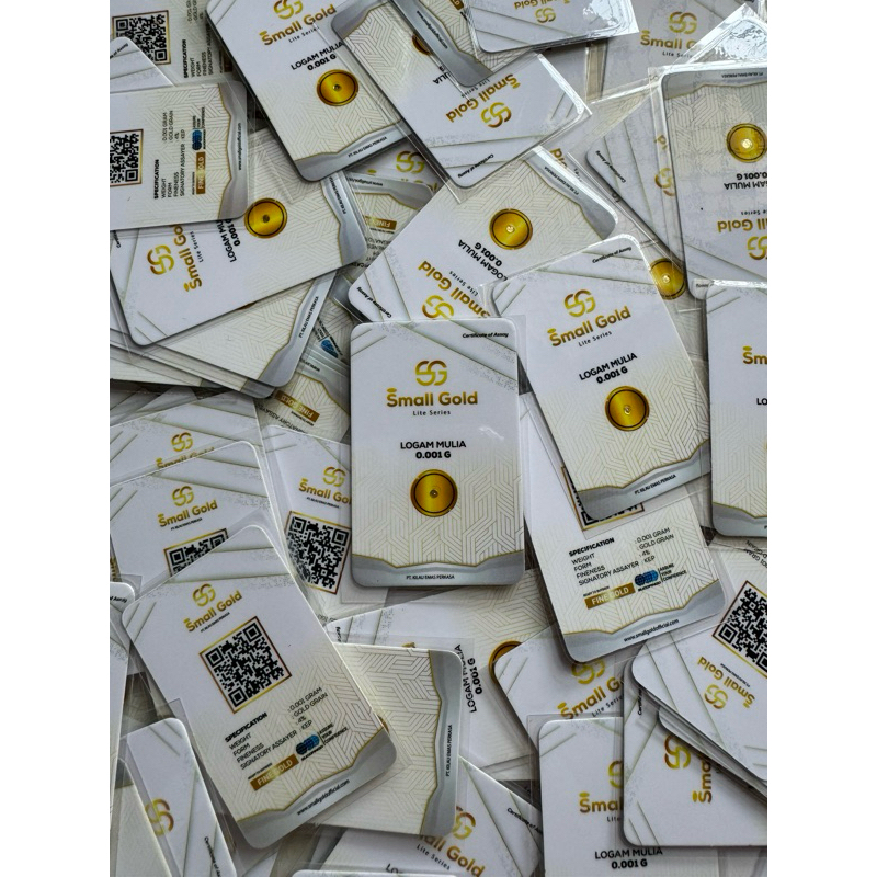 Hadiah Emas 0,001 gram Small Gold
