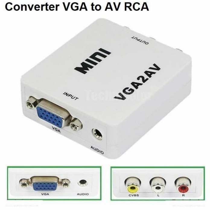Converter VGA to AV RCA / VGA2AV