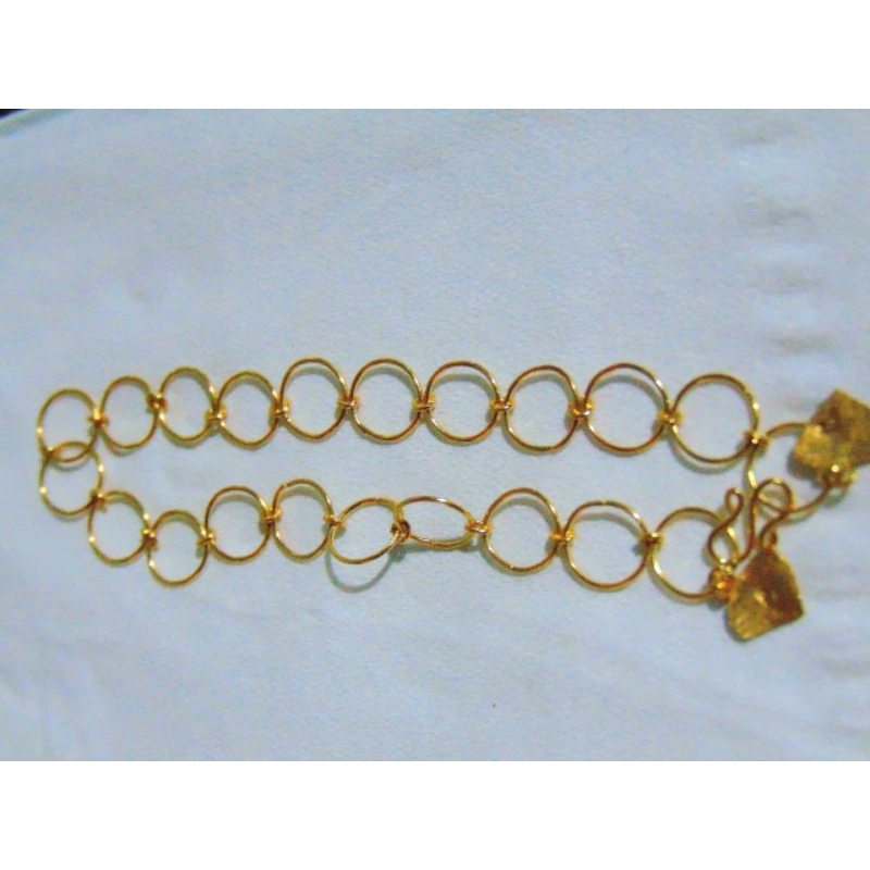 Gelang Donat Emas Muda 1gr/ Gelang Wanita Emas Muda/ Gelang Donat 2gr