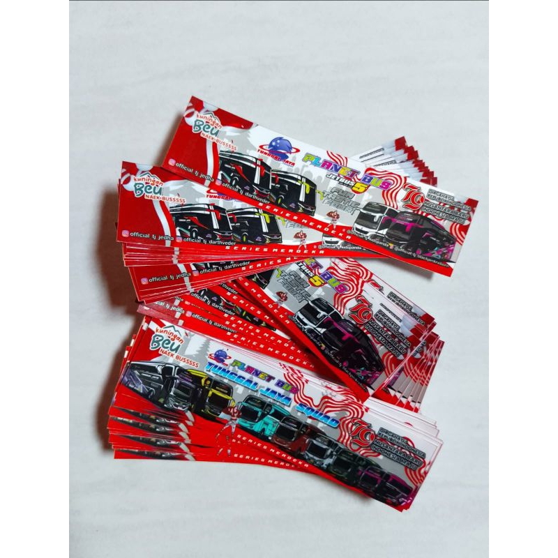 

stiker bus tunggal jaya SPECIAL edisi HUT RI KE 79