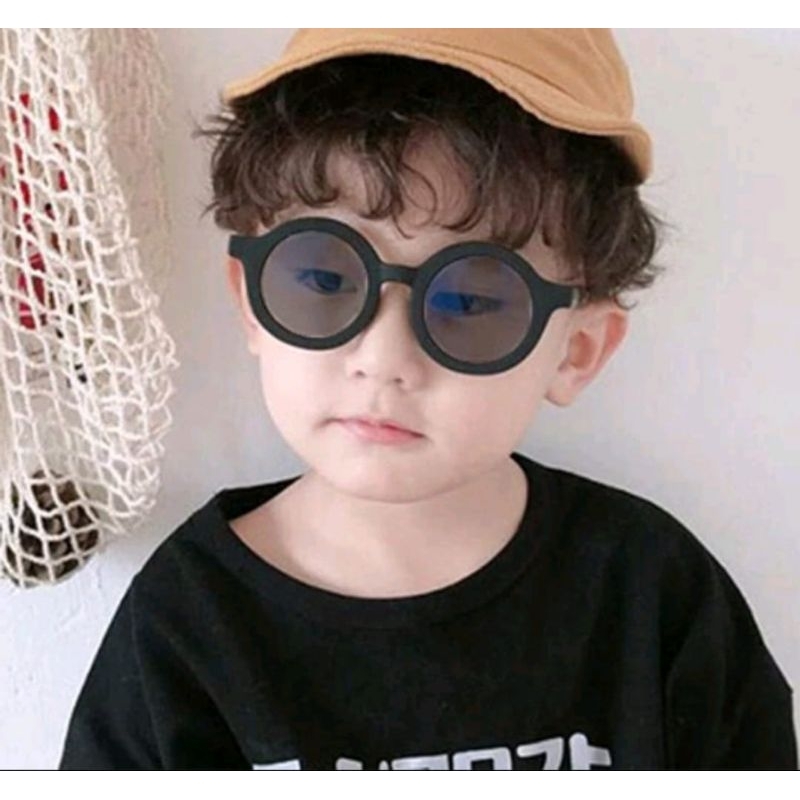 kaca mata anak / kaca mata fashion bulat.