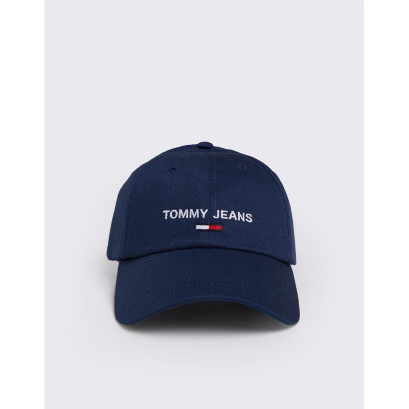 TOMMY HILFIGER SPORTS CAP NAVY ORIGINAL 100% / TOMMY HILFIGER HAT / TOPI TOMMY HILFIGER