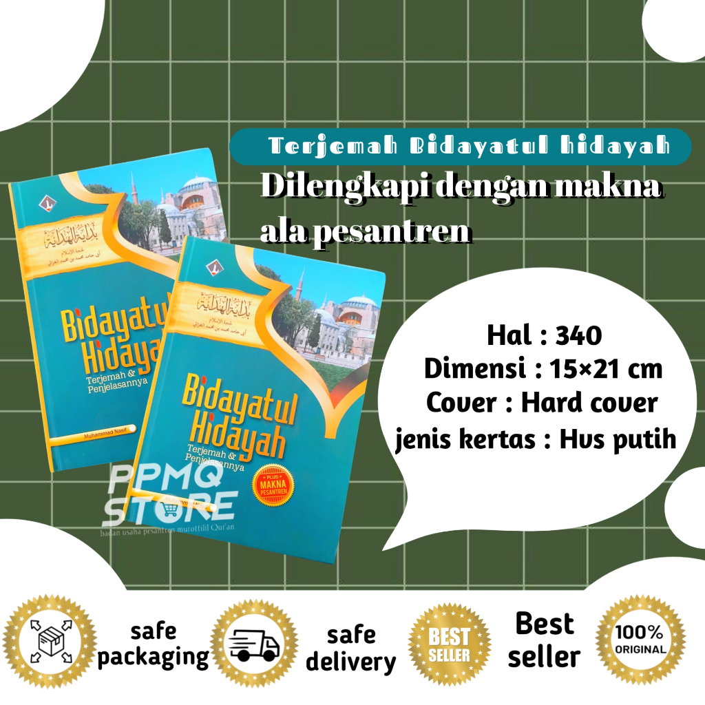 PPMQ BUKU TERJEMAH BIDAYATUL HIDAYAH | Kitab Makna Bidayatul Hidayah | Terjemah dan Penjelasan Biday