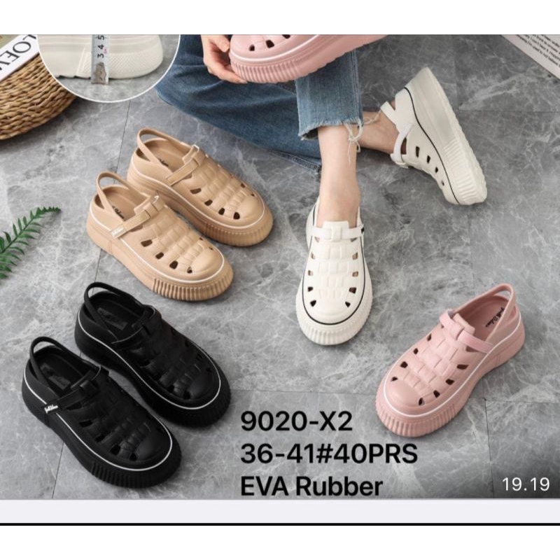 Sandal Jelly Eva Rubber Import