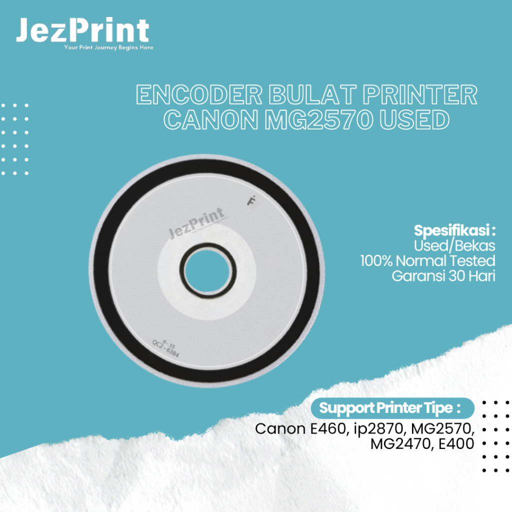 Encoder Bulat Canon E460 ip2870 MG2570 mg2470 e400 Bekas