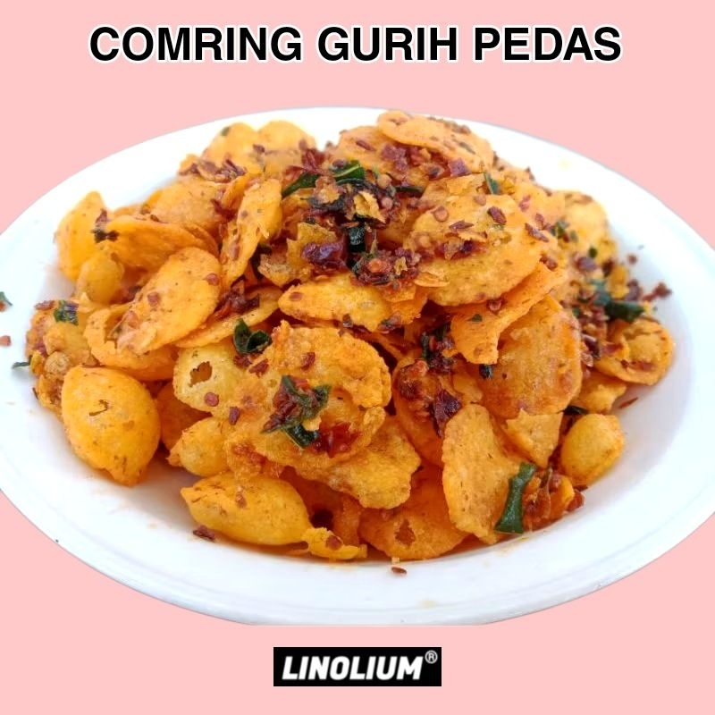 

comring pedas gurih nikmat 1kg | cemilan Snack makanan ringan gurih | comring comet
