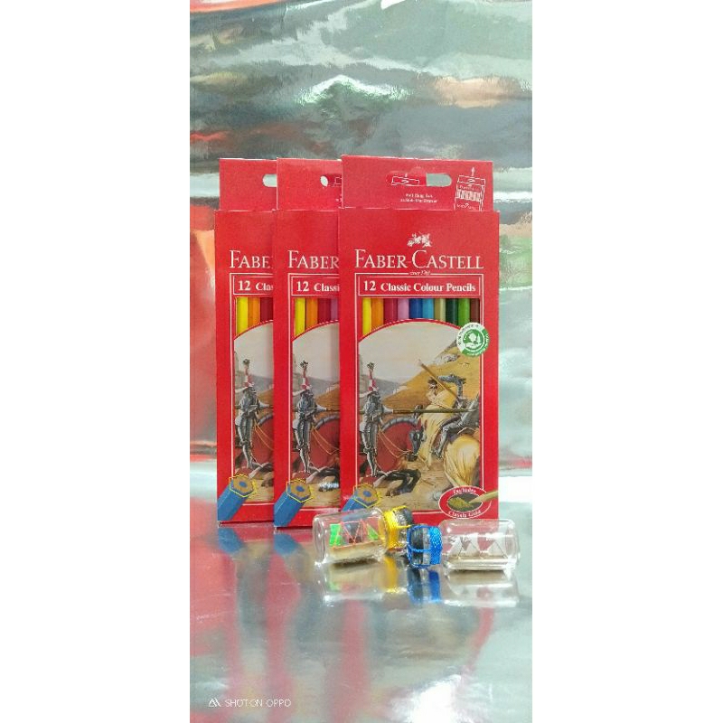 

pensil warna faber castell classic 12L