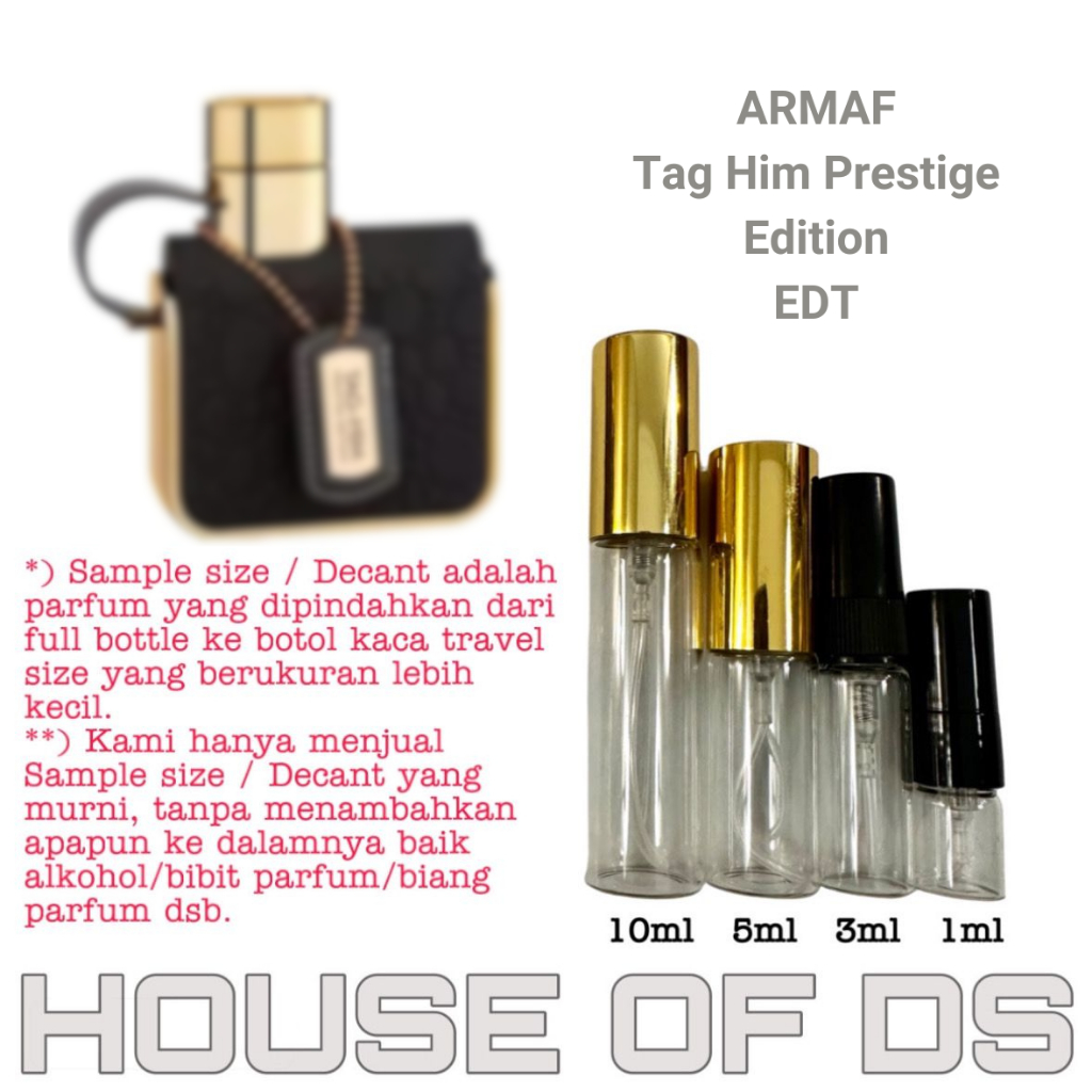 Decant Armaf Tag Him Prestige Edition EDT 2ml/3ml/5ml/10ml
