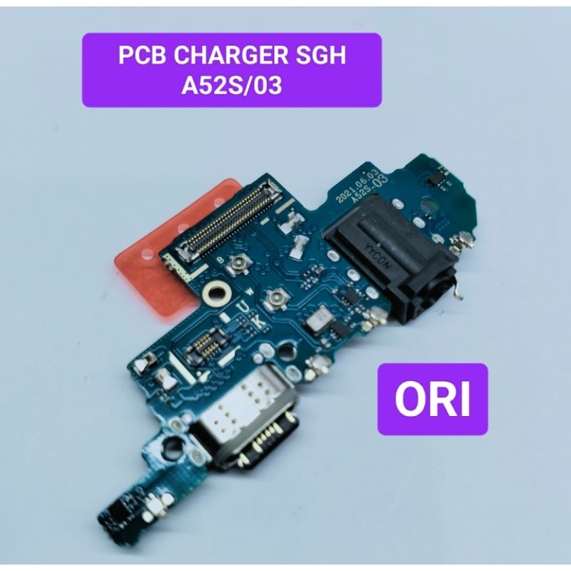 CONEKTOR CHARGER PCB CHARGER PAPAN CHARGER ORIGINAL SAMSUNG A52S/03