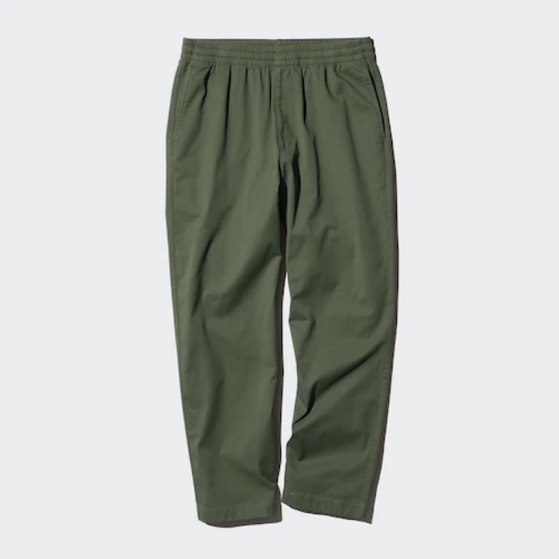 UNIQLO Men Relax Pants Celana Panjang Pria Katun Rileks Ankle