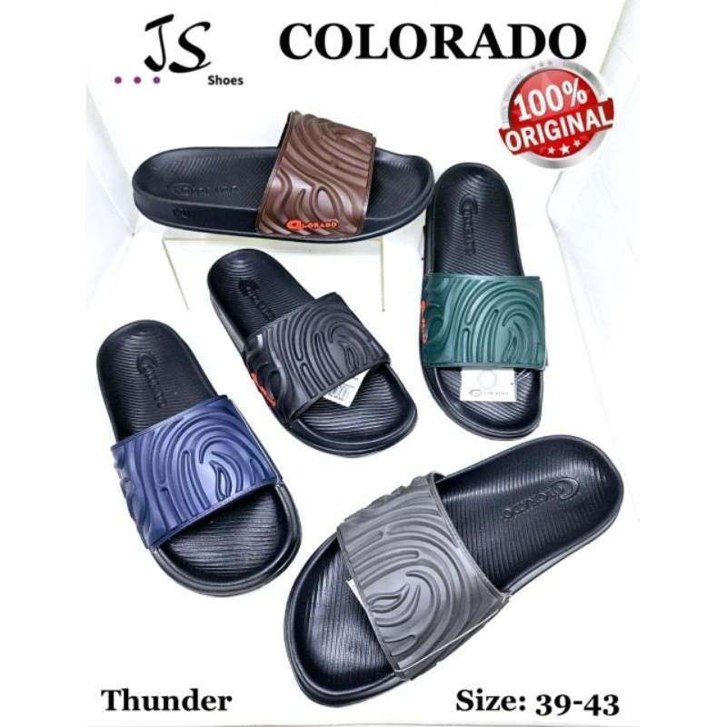 COLORADO THUNDER - SANDAL FLIP FLOP PRIA DEWASA MERK COLORADO ORIGINAL