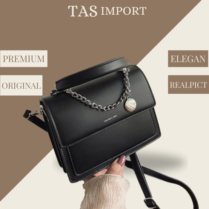 GF3066 tas slempang wanita  brended import kekinian kerja kantoran kondangan perempuan model terbaru