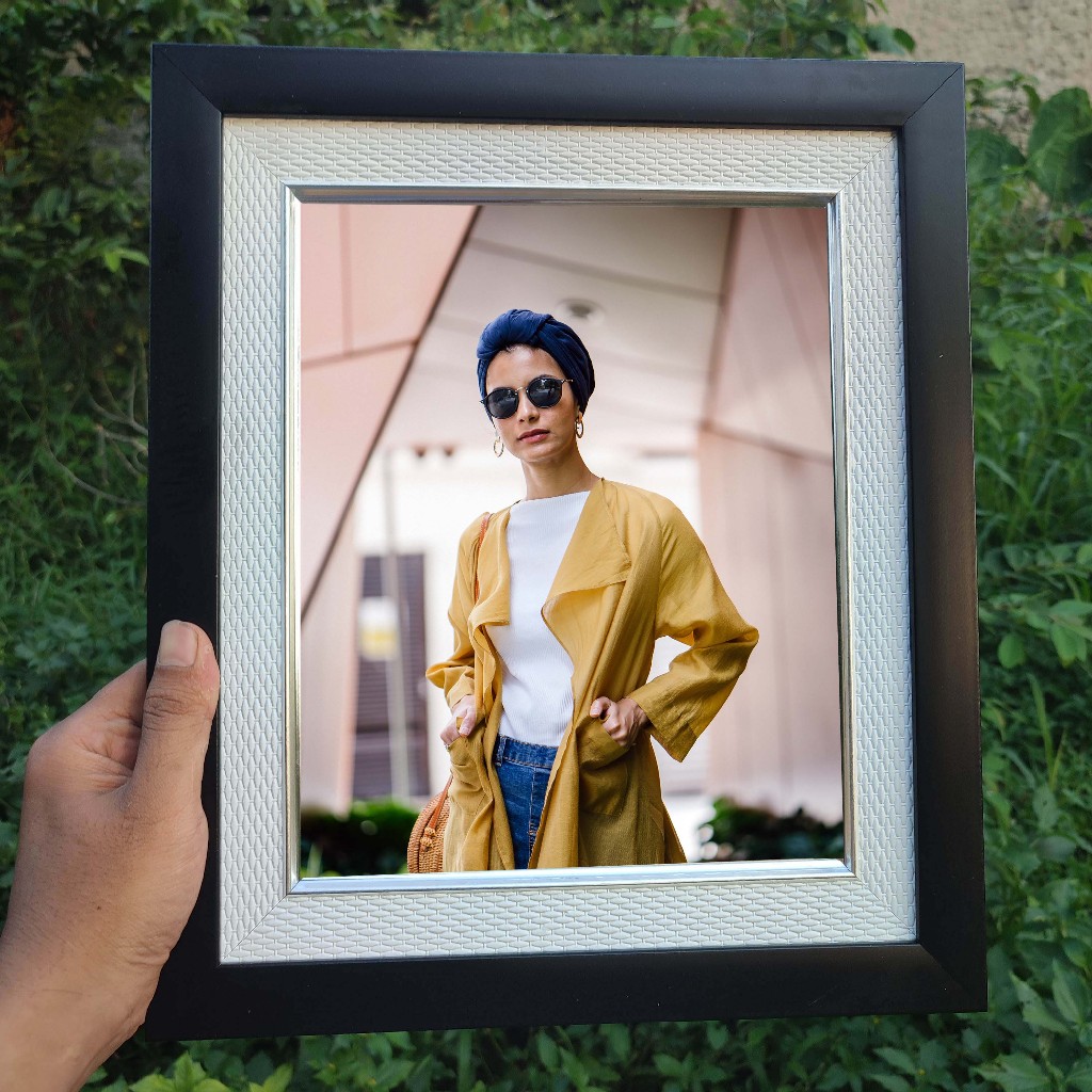 PROMO BINGKAI 10R (20 X 25) /BINGKAI 10R MINIMALIS HITAM + LINE 10R / FRAME FIGURA 10R WARNA HITAM