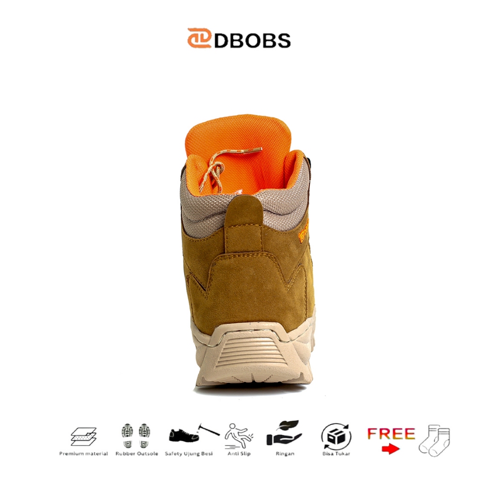 BIG SALE Dbobs - Sepatu safety Pria / Wanita boots high premium quality Dbobs Lavender foot comfort
