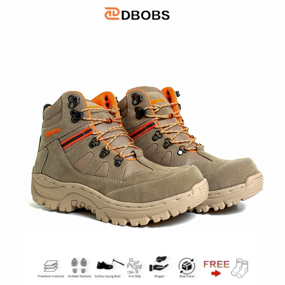 NEW Dbobs - Sepatu safety Pria / Wanita boots high premium quality Dbobs Lavender foot comfort