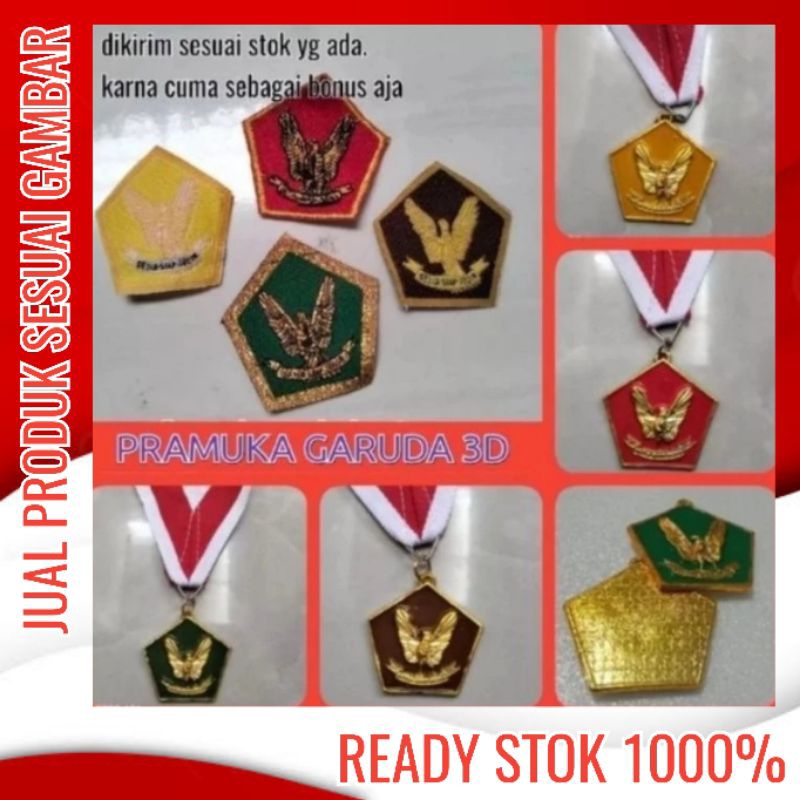 pramuka garuda cor medali lengkap