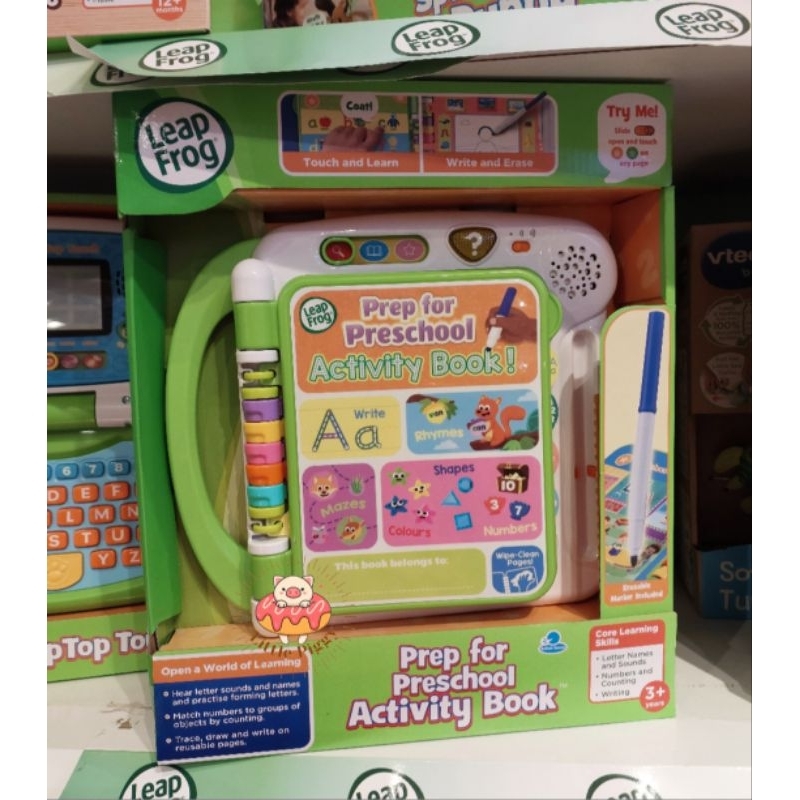 Leapfrog preschool activity book