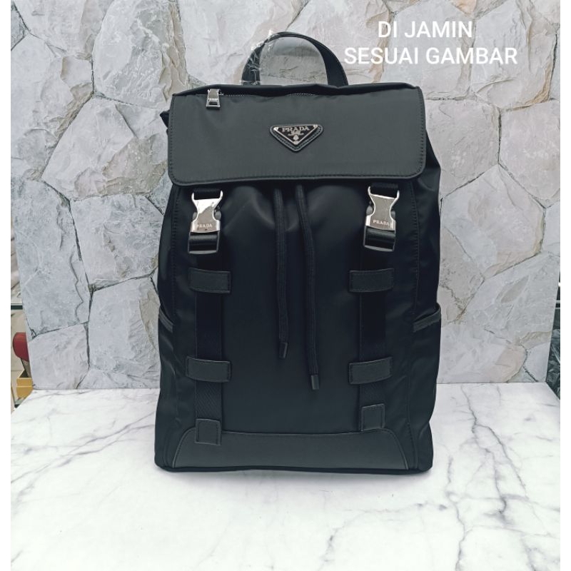 TAS RANSEL PRADA PREMIUM SLINGBAG BPRIA DI JAMIN SESUAI FOTO