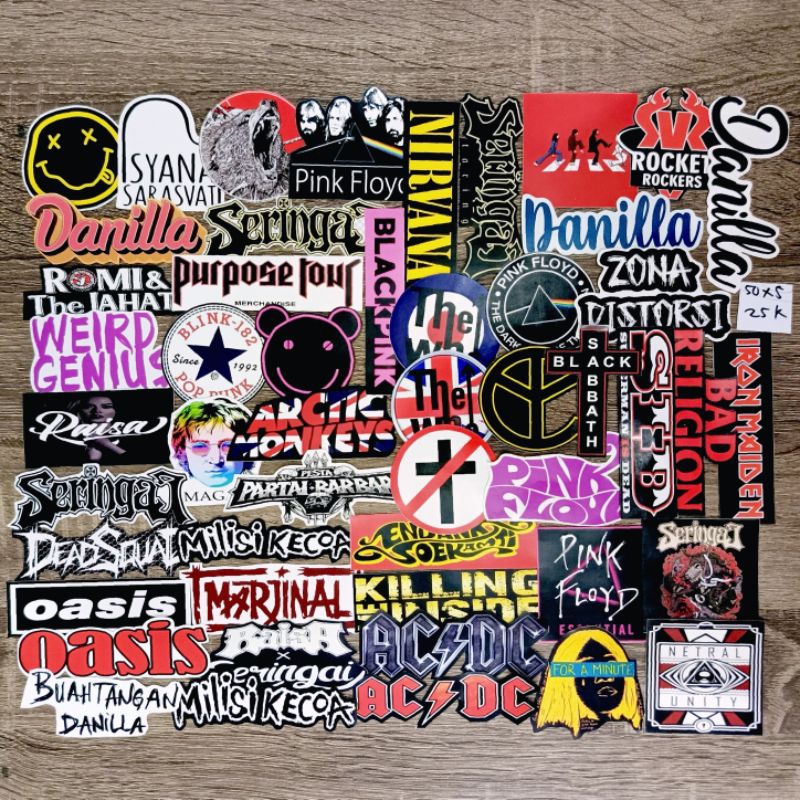 

Paketan Stiker Band Unofficial Custom