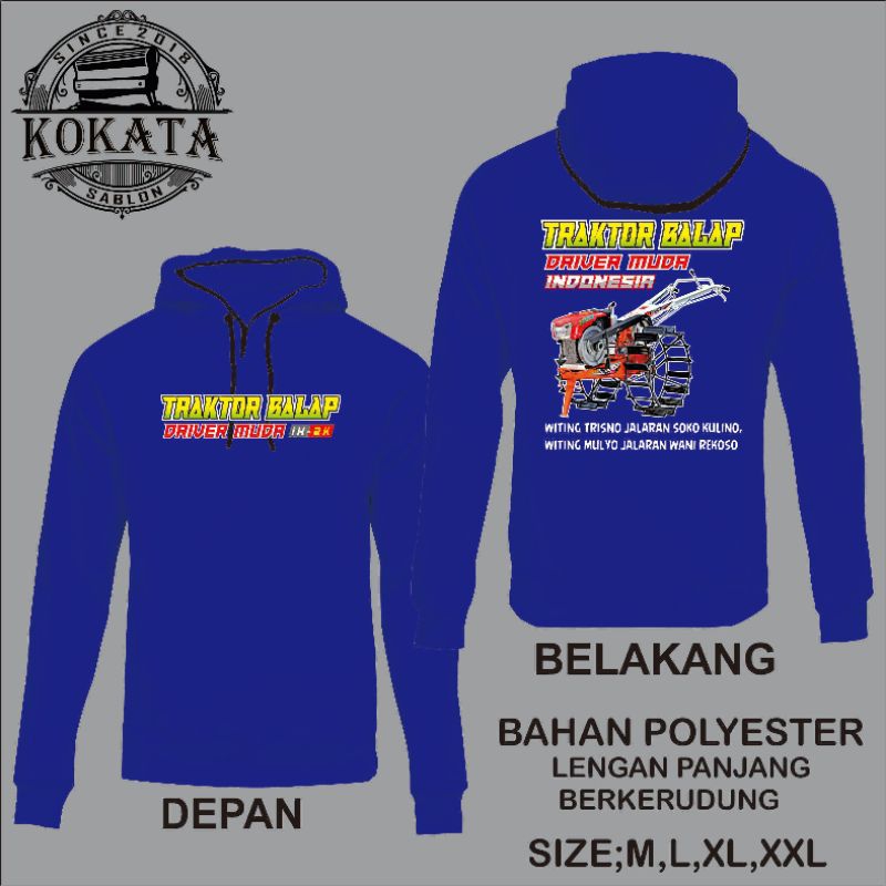 KAOS TRAKTOR BALAP PANJANG KERUDUNG