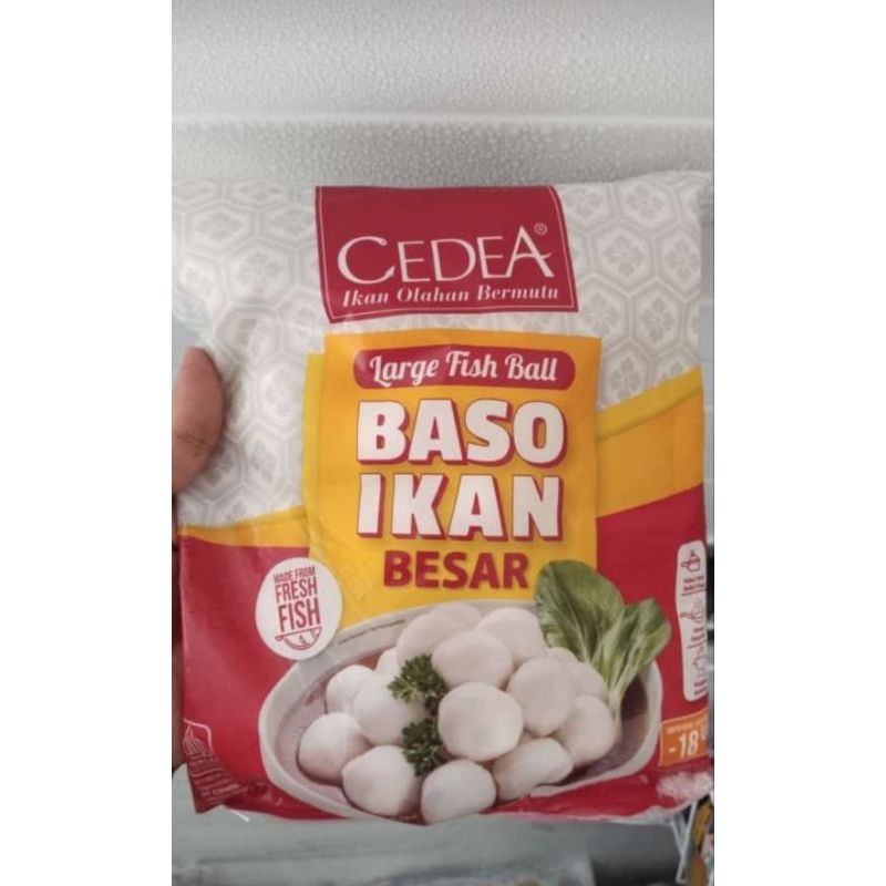 

cedea bakso ikan 500gr