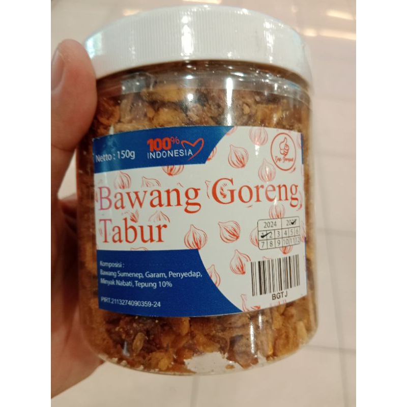 

Bawang Goreng Tabur Siap Makan