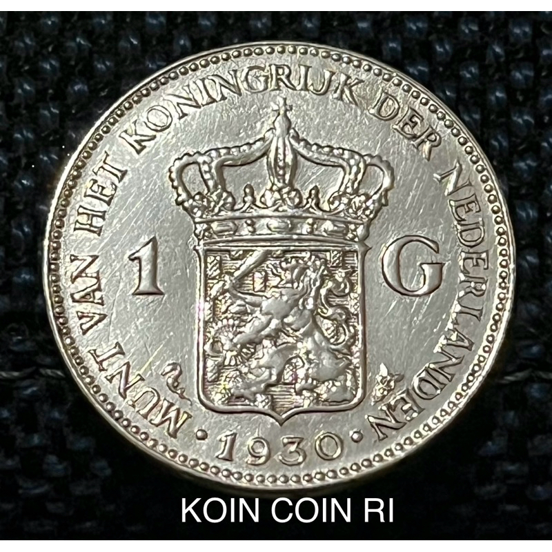 KOIN WILHELMINA KONINGIN DER NEDERLAND TAHUN 1930