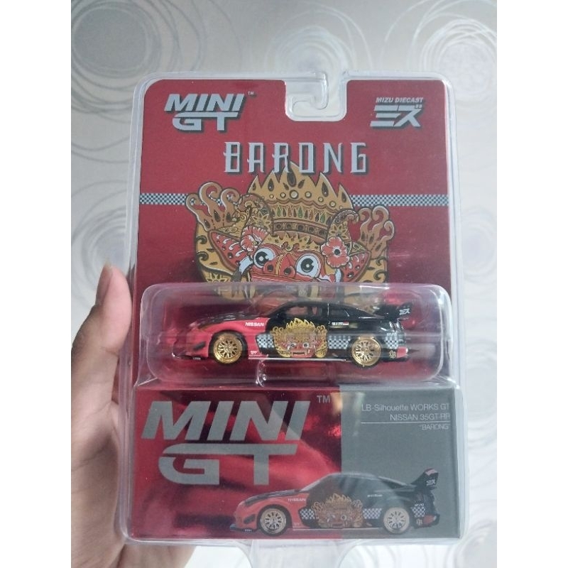 Mini GT LBWK Nissan GTR R35 Barong Mizu Diecast