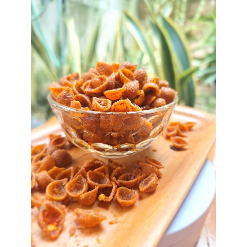 

Termurah! Makaroni Cangkang Kerang Ekstra Pedas 200gr