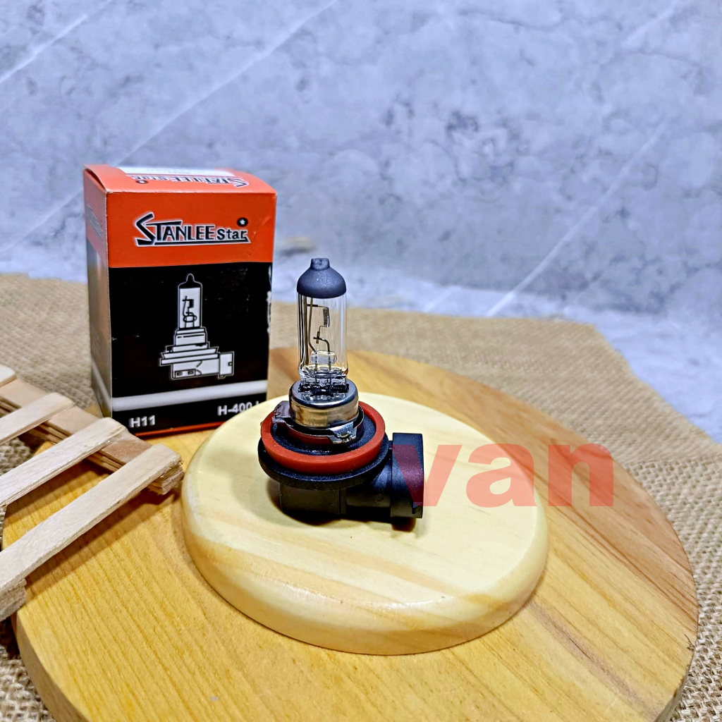 STANLEE BOHLAM LAMPU HALOGEN MOBIL H11 12V 55W ORIGINAL STANLEE STAR