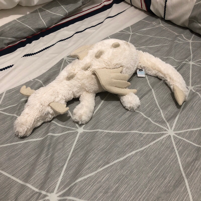 jellycat dragon snow medium