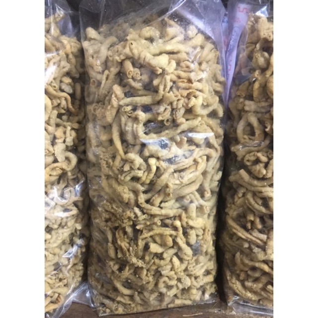 

Camilan / Makanan Ringan / Snack Kiloan / Kripik Usus Isi 250 Gram