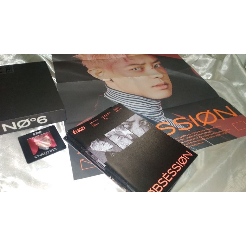 Album only photo slide Obsession EXO Chanyeol X-EXO