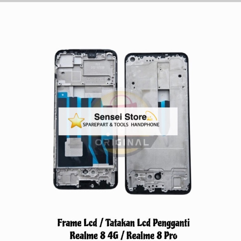 [BERGARANSI] FRAME LCD - TULANG LCD - TATAKAN LCD REALME 8 4G / REALME 8 PRO