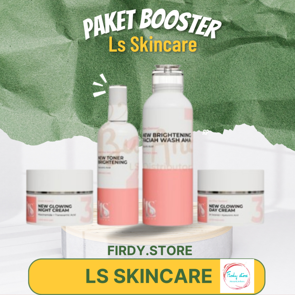 LS SKINCARE Paket Cream New Brightening Boster Perawatan Kecantikan Wajah A71