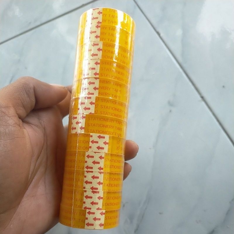 

Stationery tape isolasi plastik mini