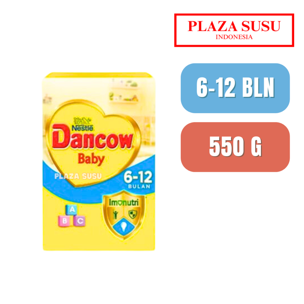 DANCOW BABY 6-12 BULAN 550 G SUSU BAYI DANCOW  BABY