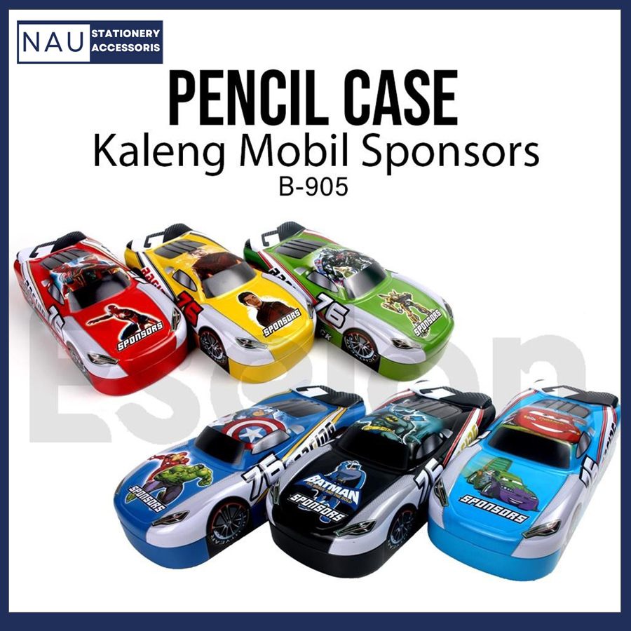 

TEMPAT PENSIL MOBIL KALENG / Kotak Pensil Kaleng Mobil Besar 905 / Tempat Pensil Kaleng Fancy