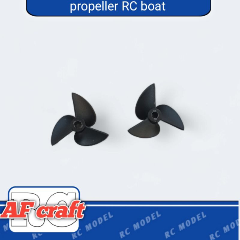 propeller RC boat 3blade shaft 4 D36. CW CCW