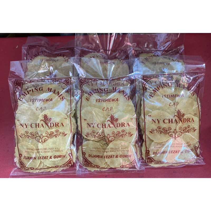 

Emping melinjo original Ny chandra 420gr