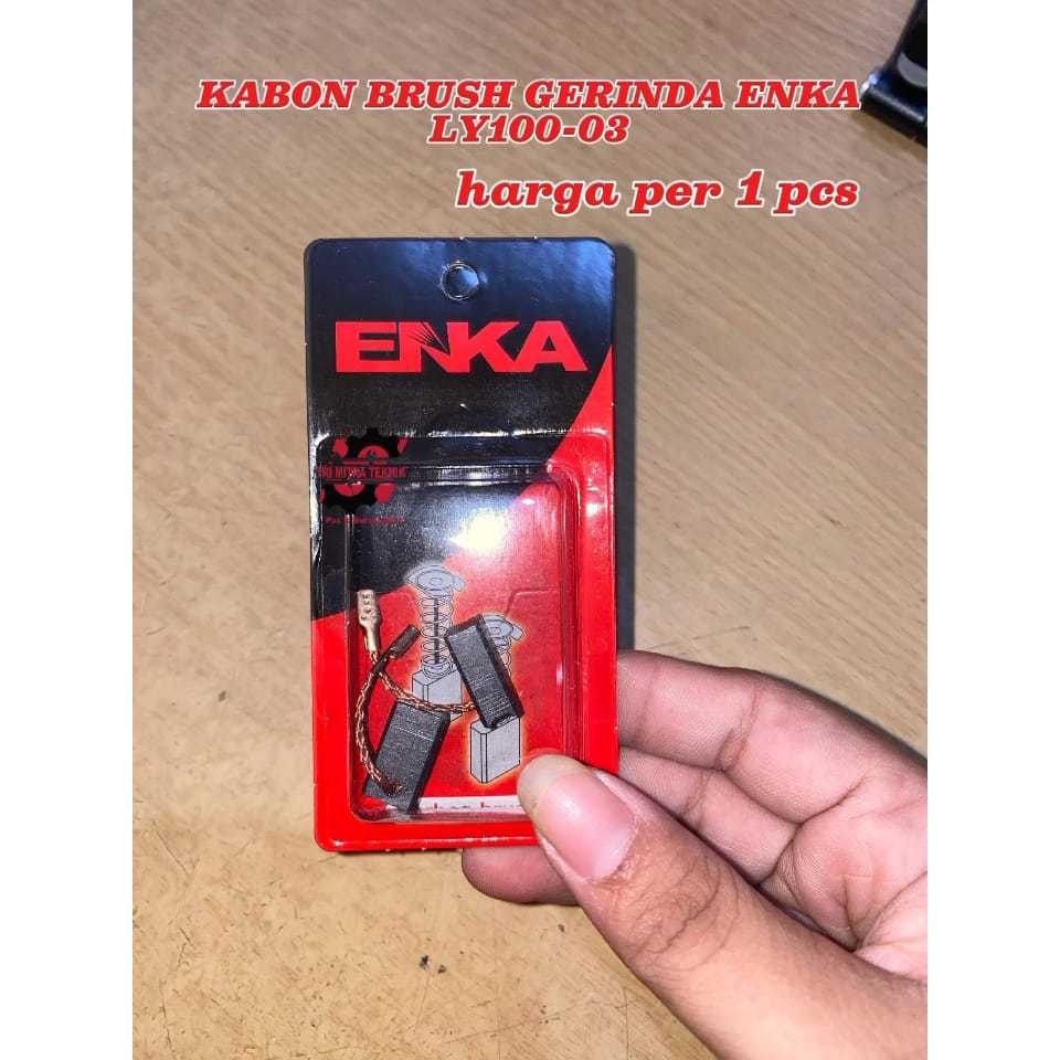 1 Set Karbon brush Gerinda Enka LY100-03 ENKA GRINDER LY100-03