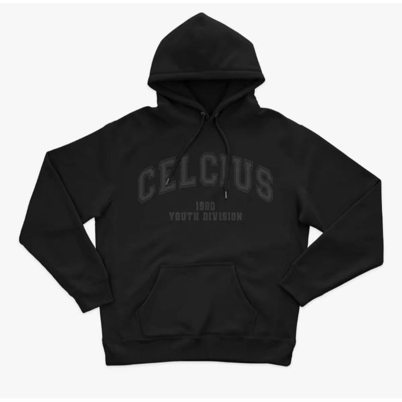 CELCIUS HOODIE BLACK TO BLACK JACK