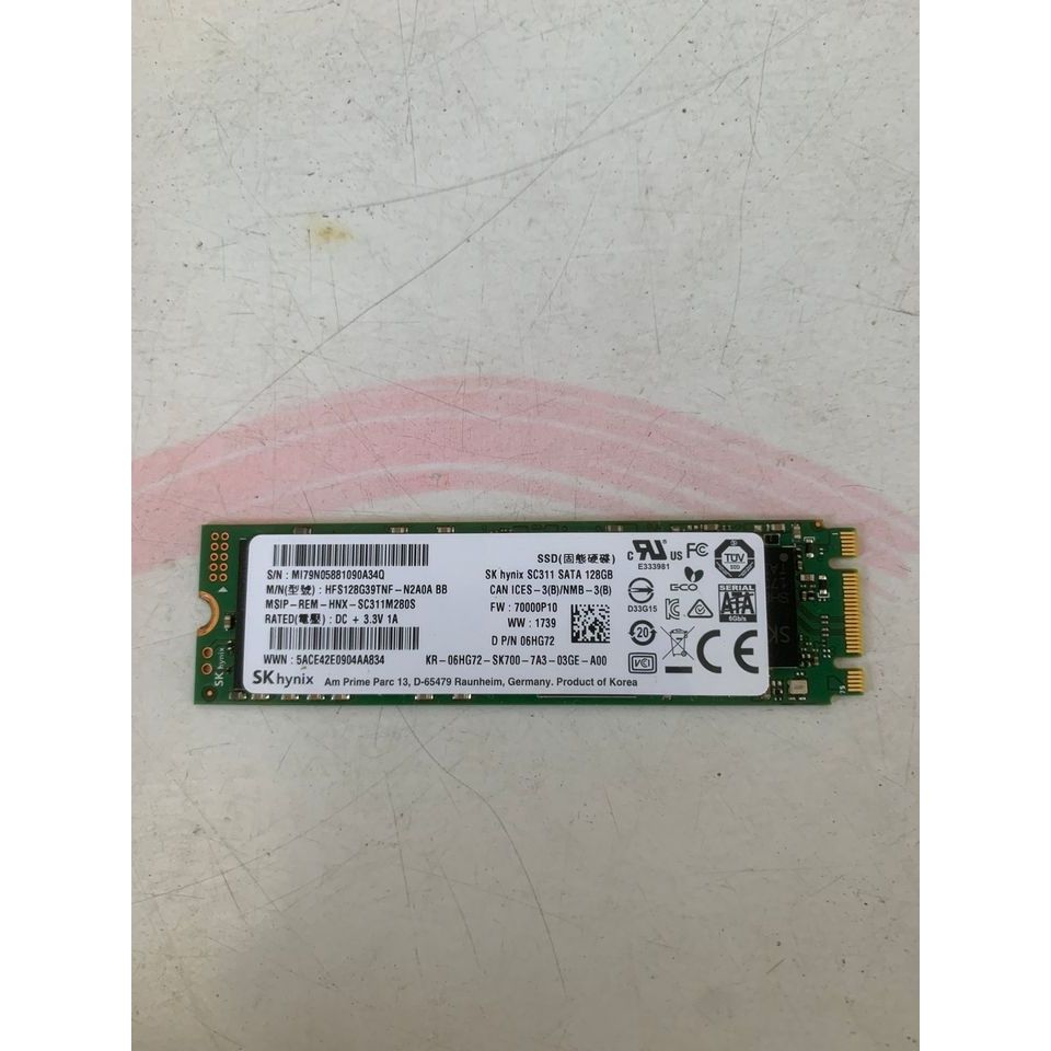 SSD M.2 NVME 128GB LAPTOP SK HYNIX