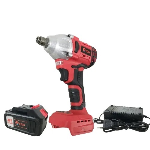Mesin Bor Pembuka Baut Ban Mobil Impact Wrench Brushless EDON ED-48T