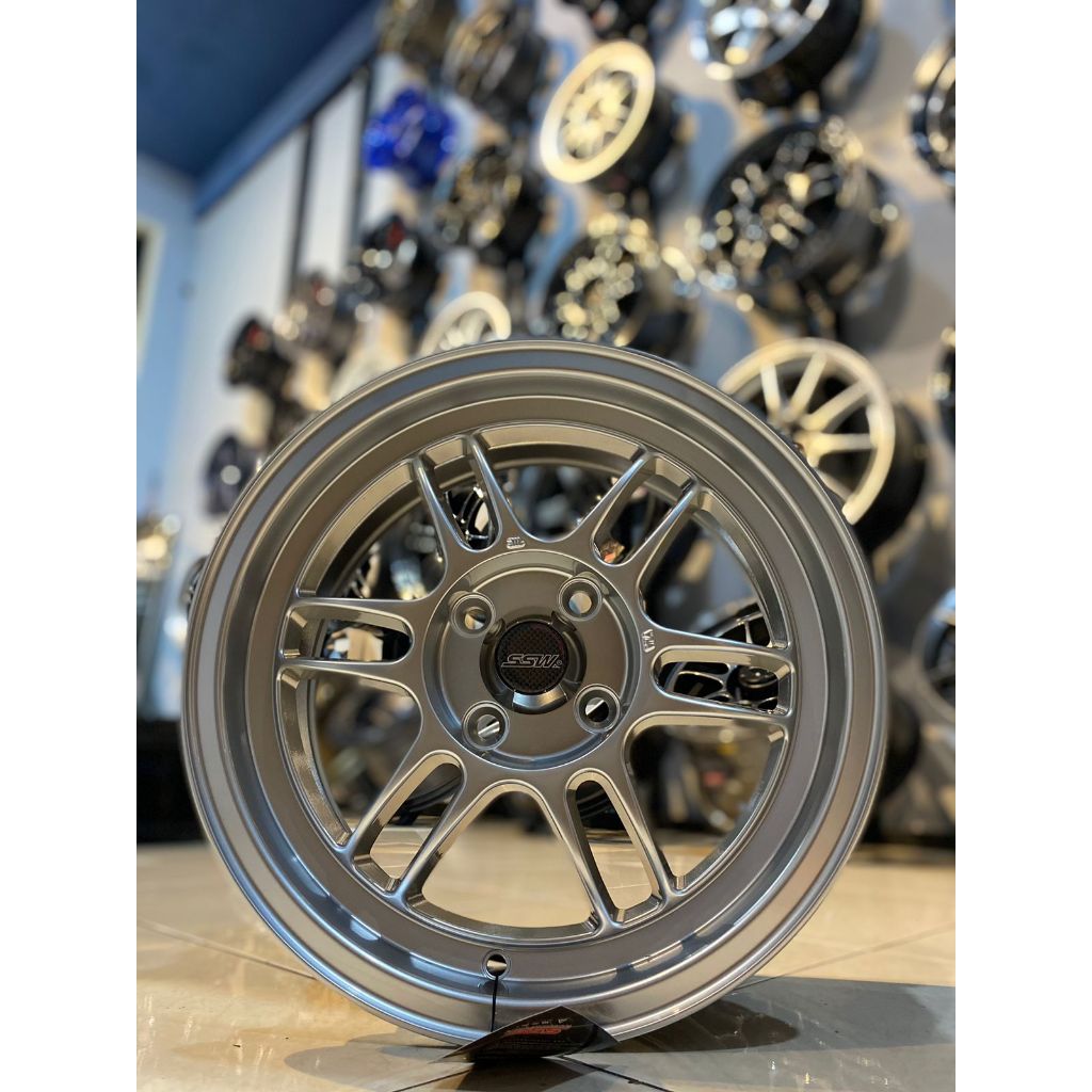 Velg Mobil SSW S165 Rpf1 ring15 untuk Agya Jazz Yaris Brio dan lain-lain