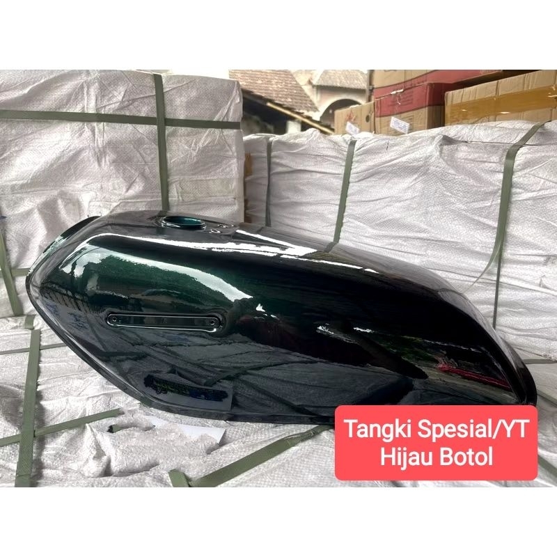 Tangki Bensin Tengki RX Spesial Hijau Botol Yamaha YT 115