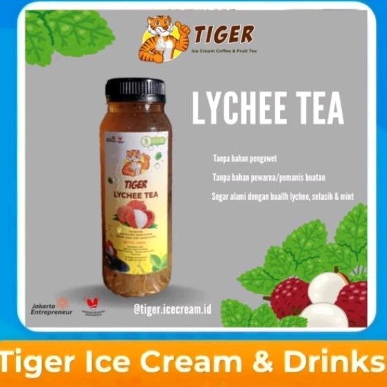 

Tiger Lychee Tea 250ml
