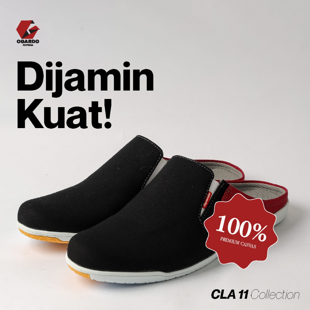 Ogardo Sepatu Pria CLA 11 Nyaman Original Slip on